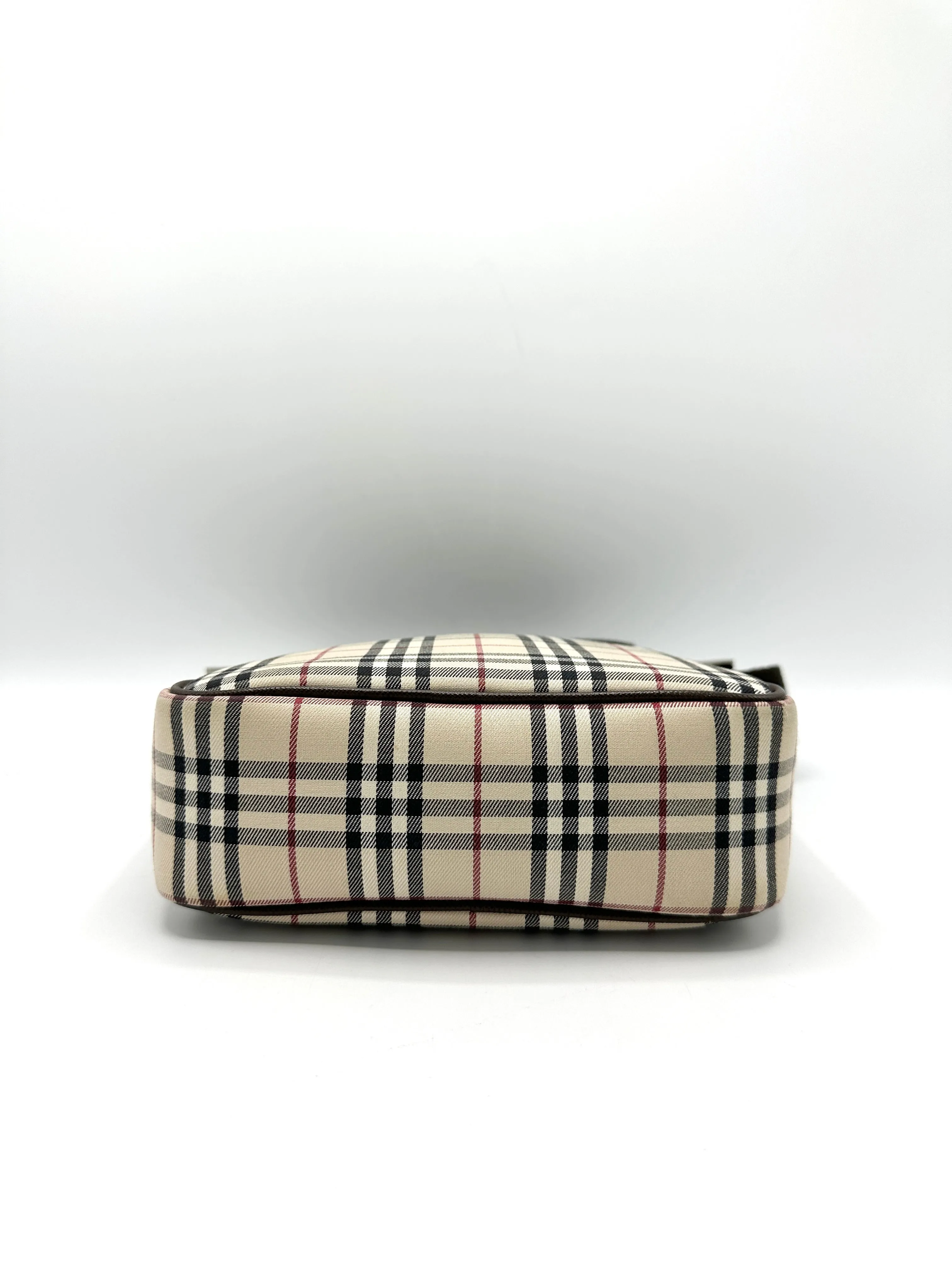 Brown Novacheck Front Pocket Messenger