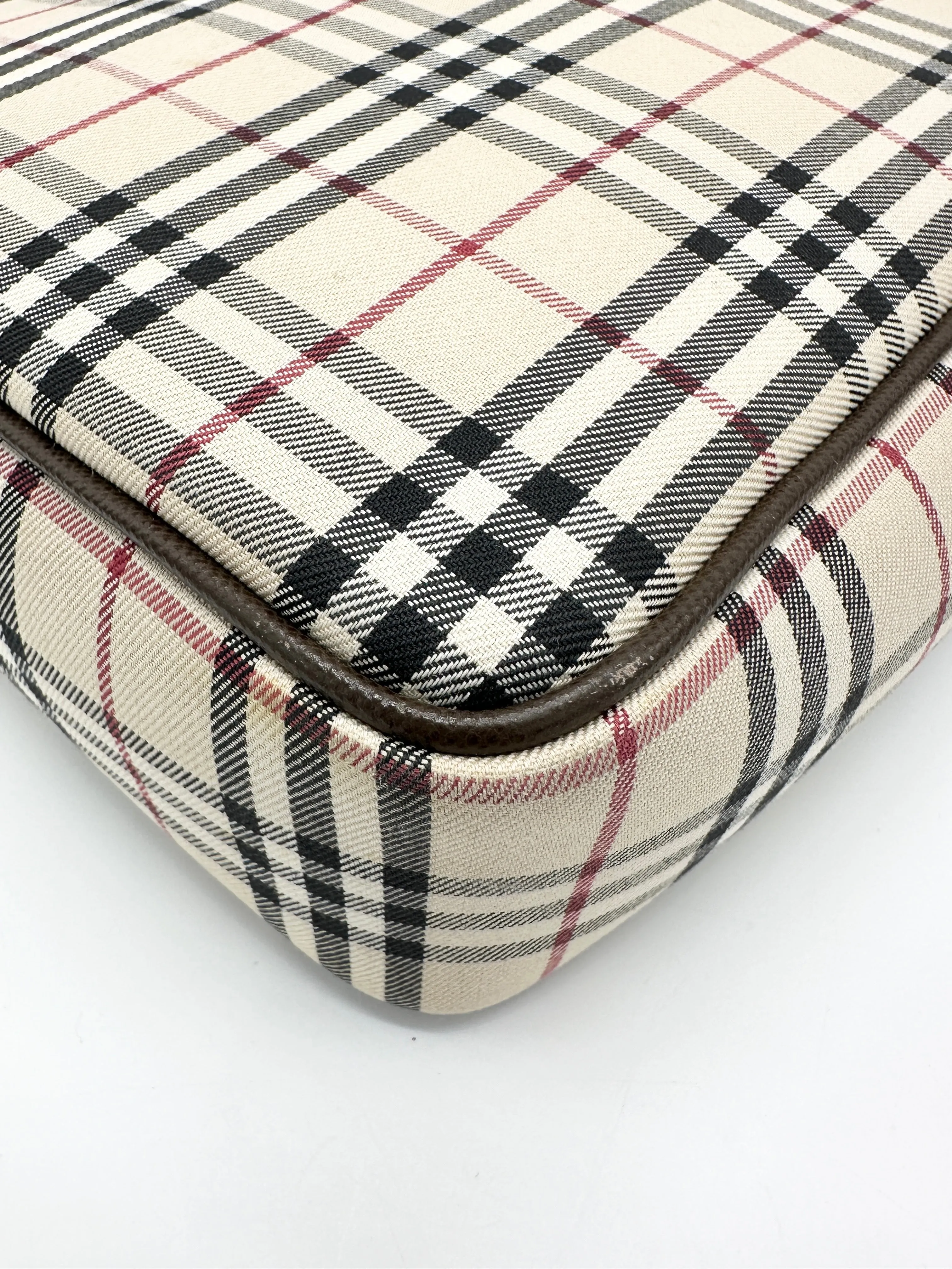 Brown Novacheck Front Pocket Messenger