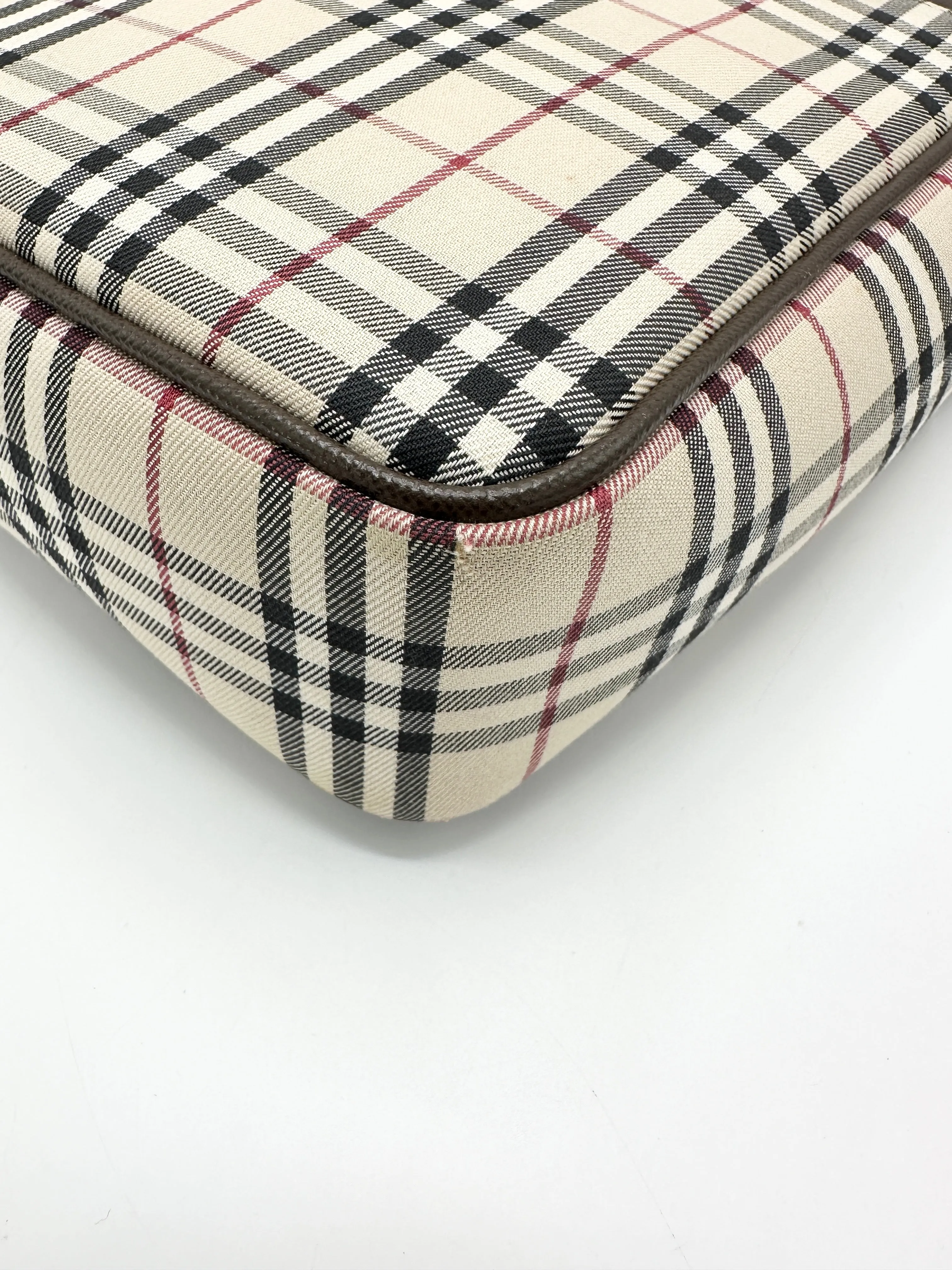 Brown Novacheck Front Pocket Messenger
