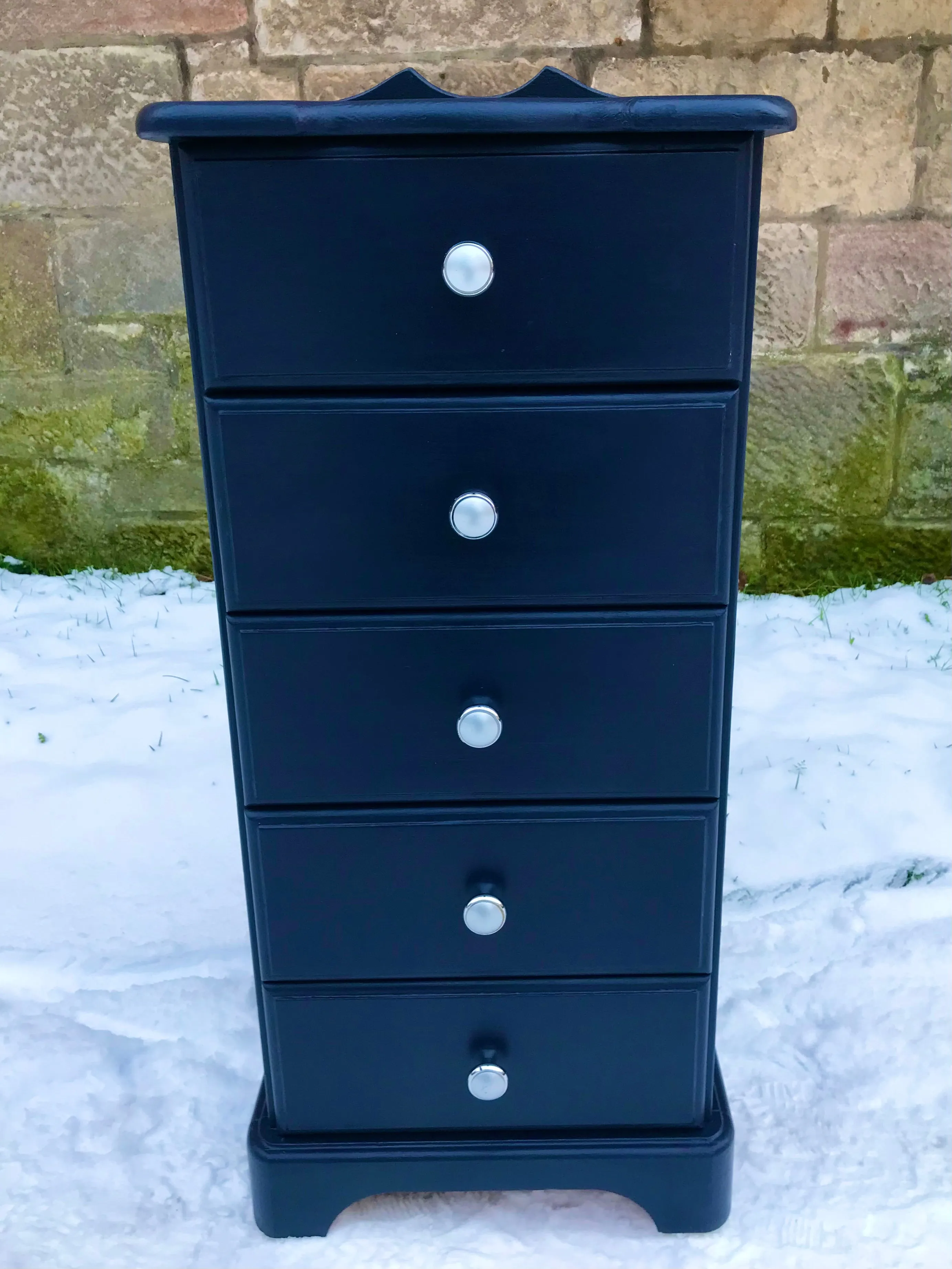 Commission for Diane Painted small chest