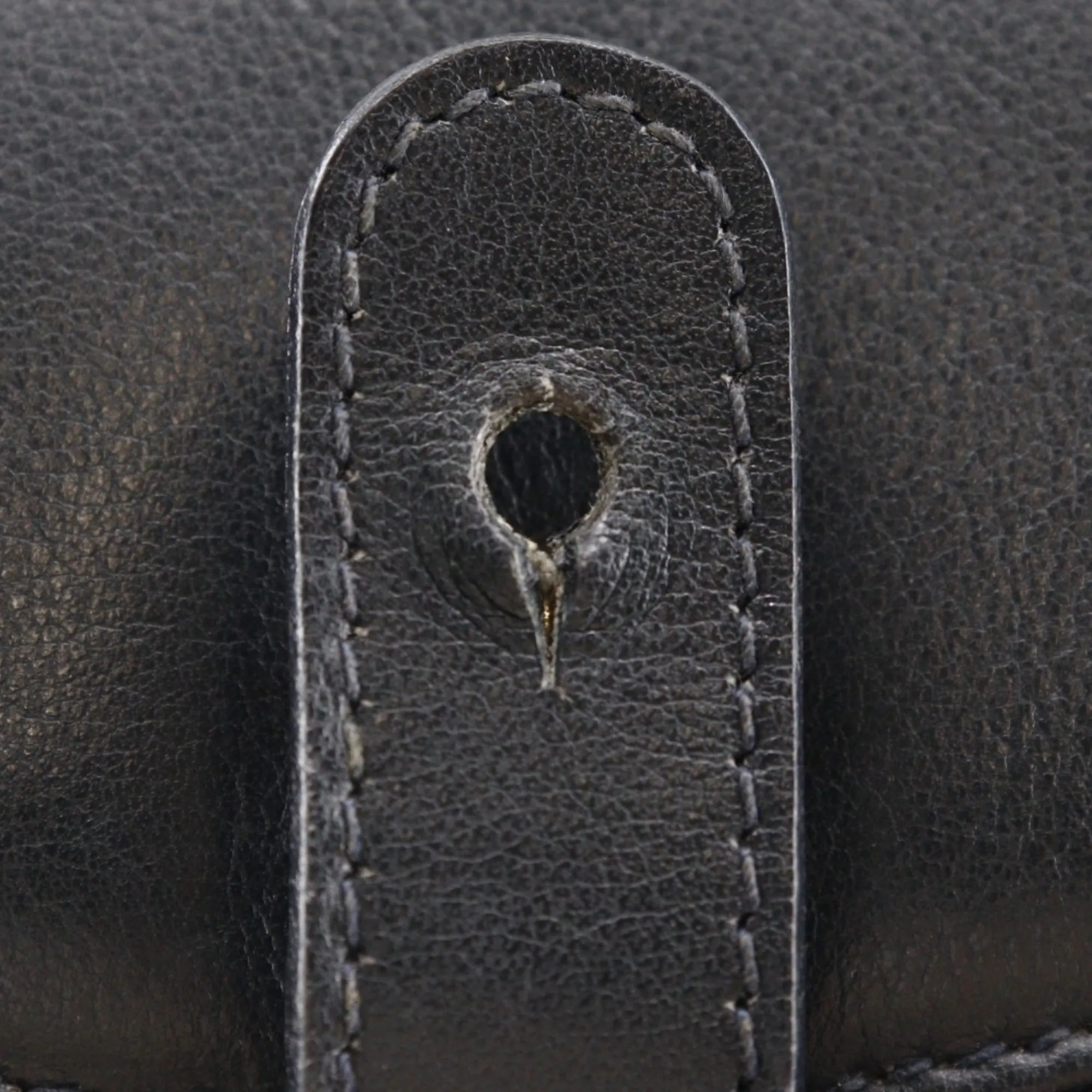 GUCCI Bamboo Mini Backpack Rucksack/Daypack 003.1705.0030 Calf Italian Navy Flap Ladies