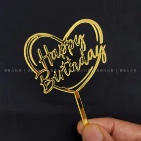 Happy Birthday Mini Topper