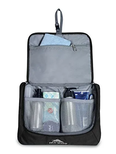 High Sierra 24" Pack-N-Go Duffel, Black/Black/Black