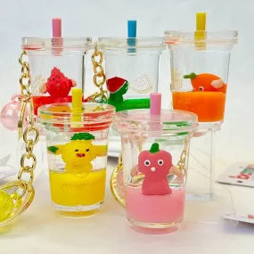 Key Chains | Icy Fruit Boba Tea Keyring | BC Mini