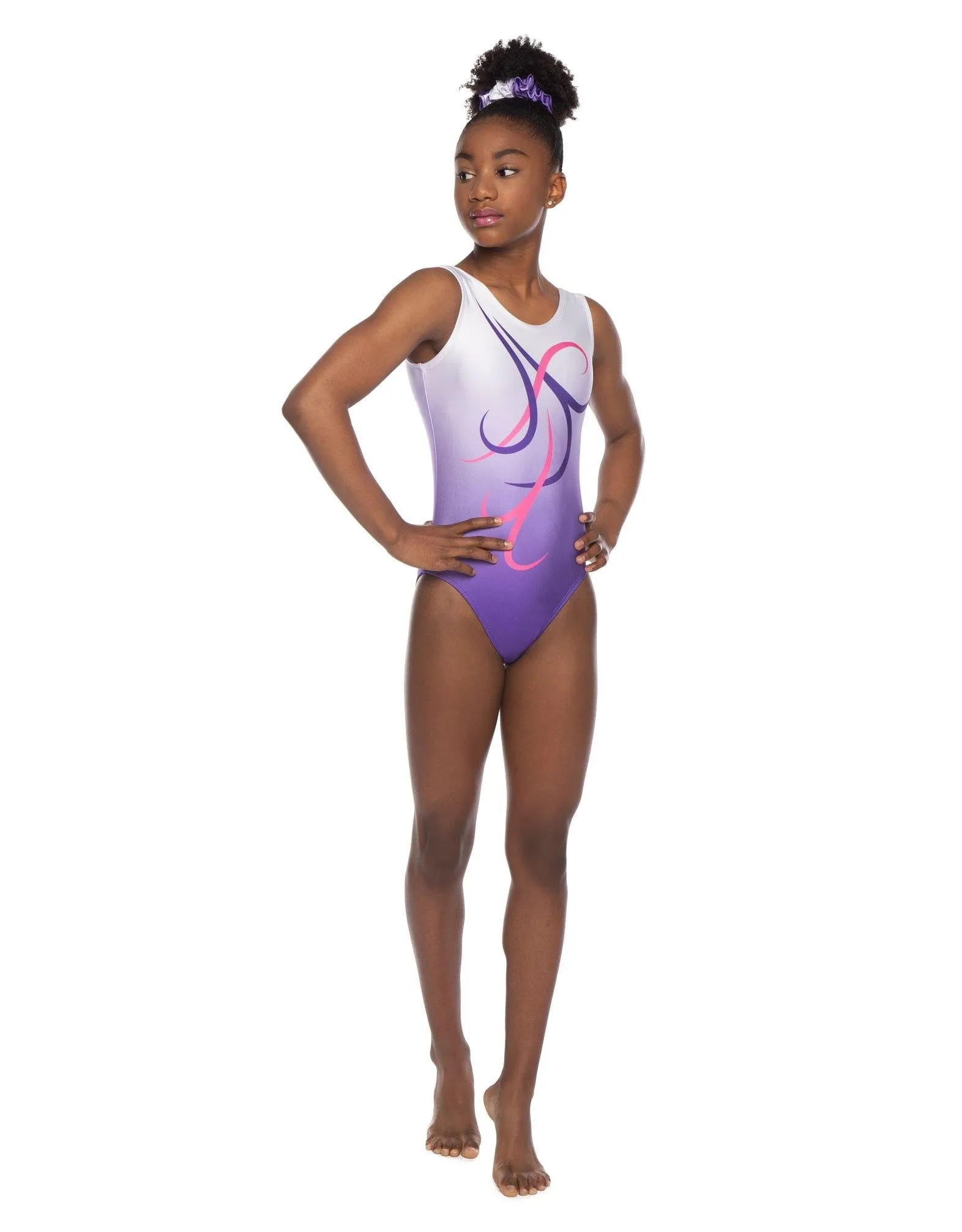 Leap Round Neck Tank Leotard