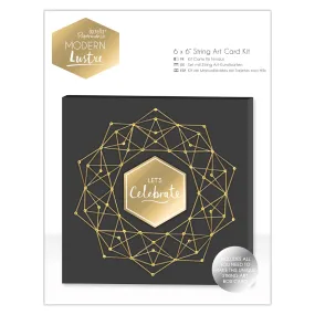 Modern Lustre - 6 x 6 String Art Card Kit (PMA 150637)
