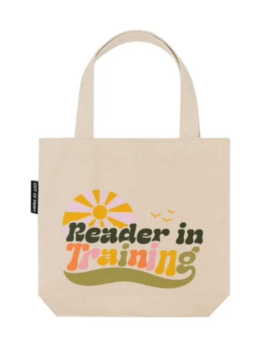 Reader In Training Mini Tote