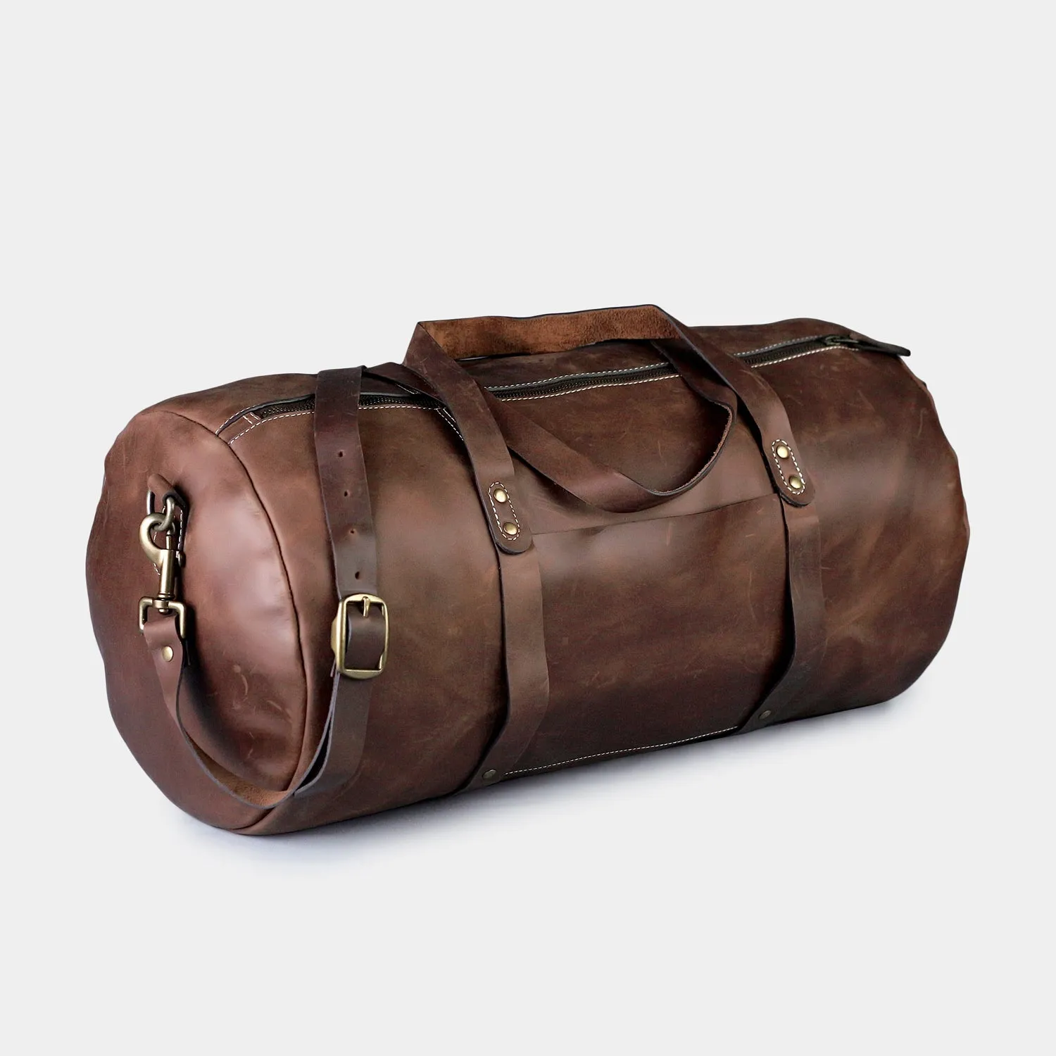 Shangrila Dark Brown Vintage Duffle