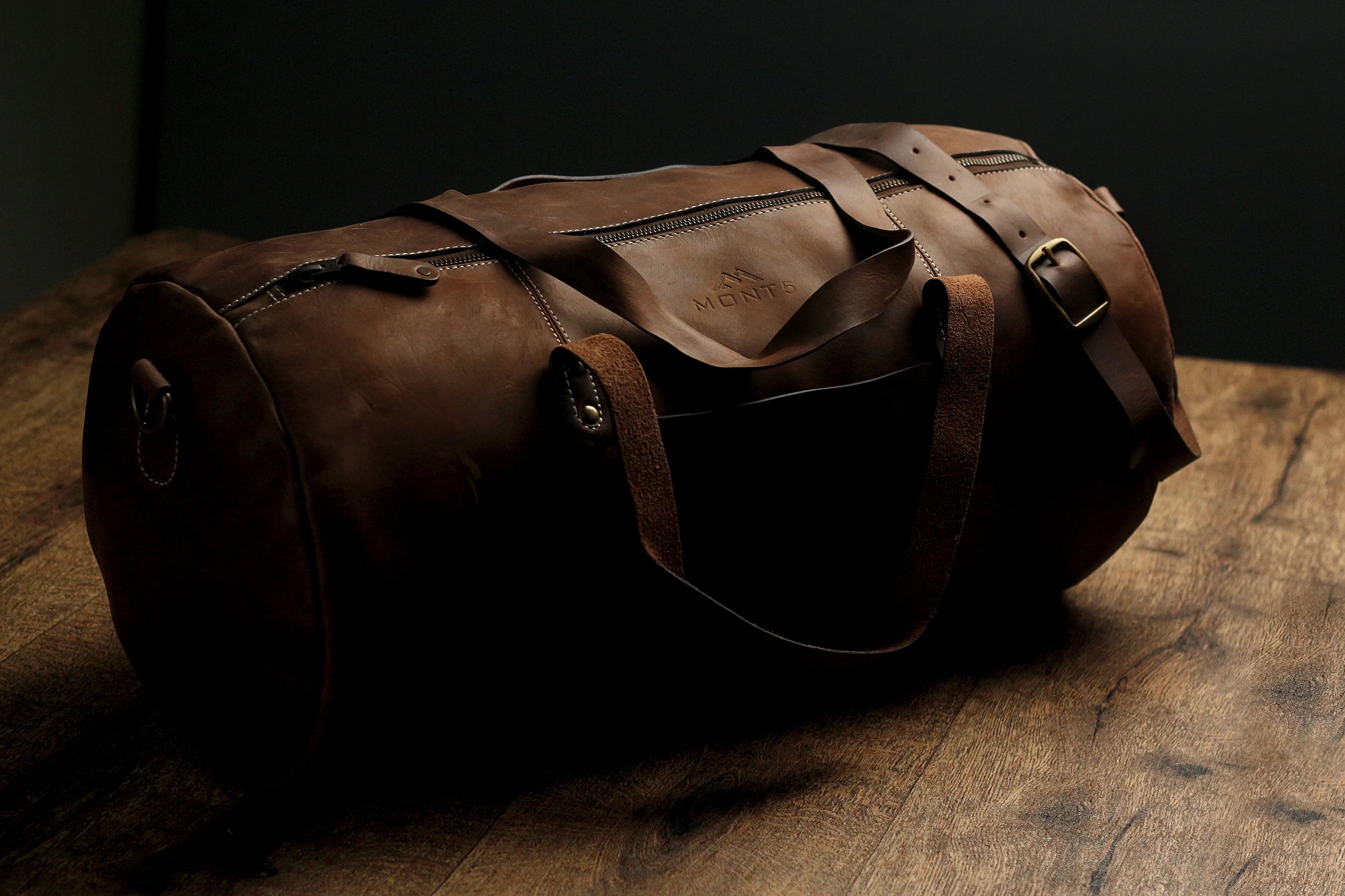 Shangrila Dark Brown Vintage Duffle