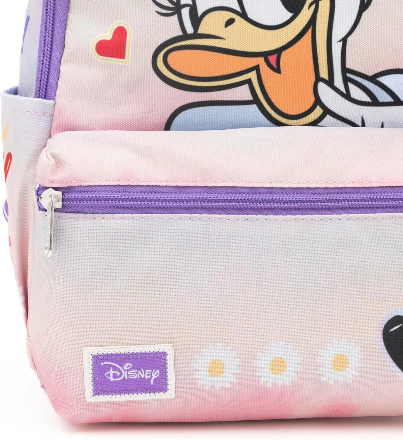 WondaPOP - Disney - Daisy Duck - Daypack Junior Nylon (13 inch) Mini Backpack