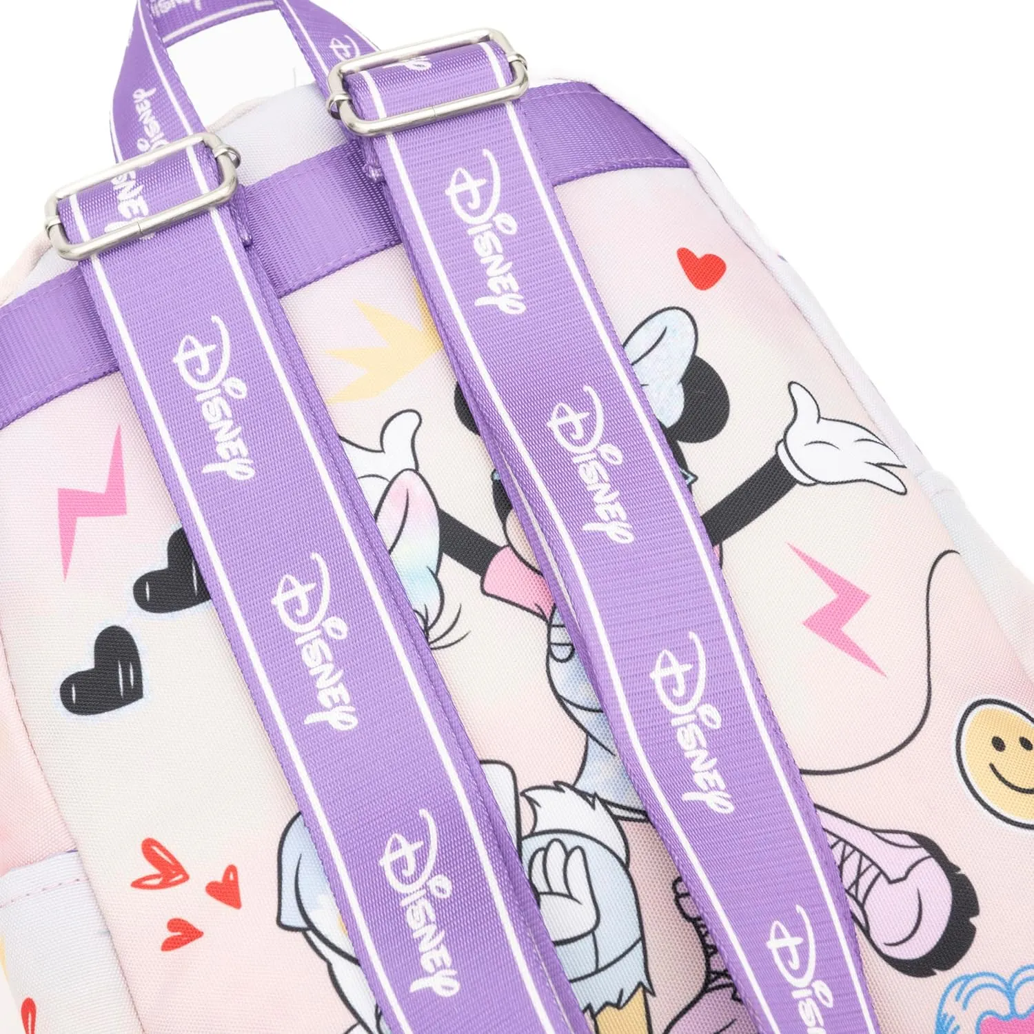 WondaPOP - Disney - Daisy Duck - Daypack Junior Nylon (13 inch) Mini Backpack