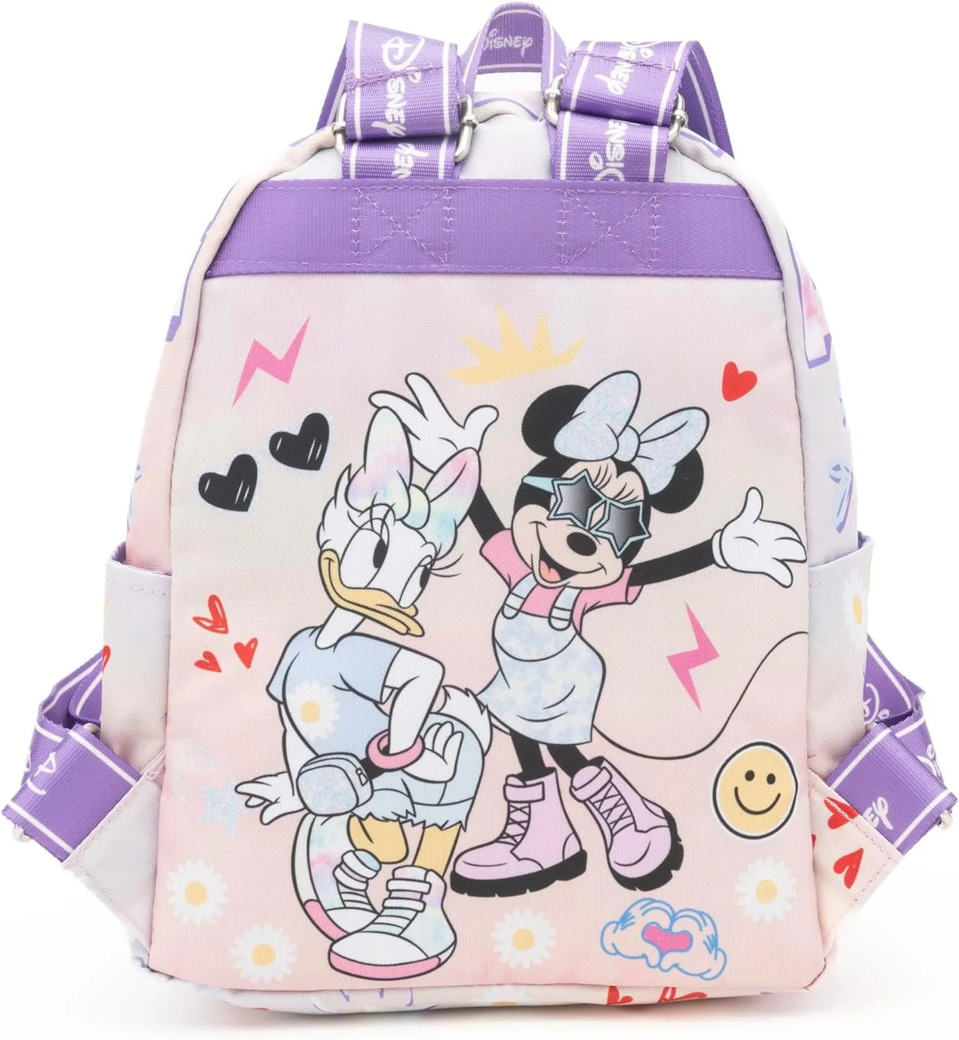 WondaPOP - Disney - Daisy Duck - Daypack Junior Nylon (13 inch) Mini Backpack