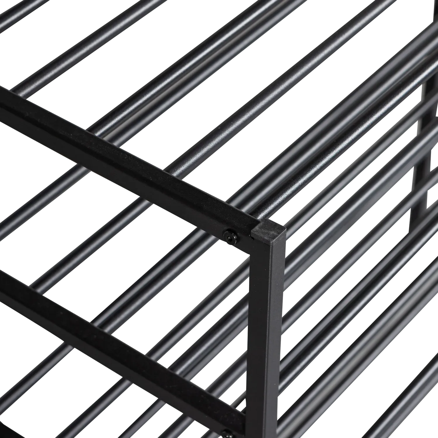Woood Ferro Shoe Rack Stack of 2 Metal